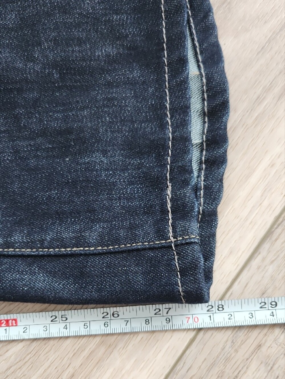 PAIGE Dark Indigo Flare Jeans Hidden Hills - Picture 15 of 15